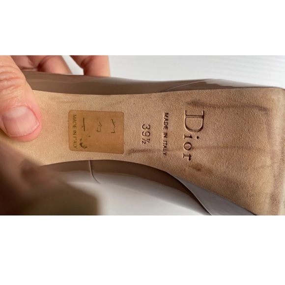 Dior Nude Stiletto Heel Platform Pumps - Picture 8 of 10